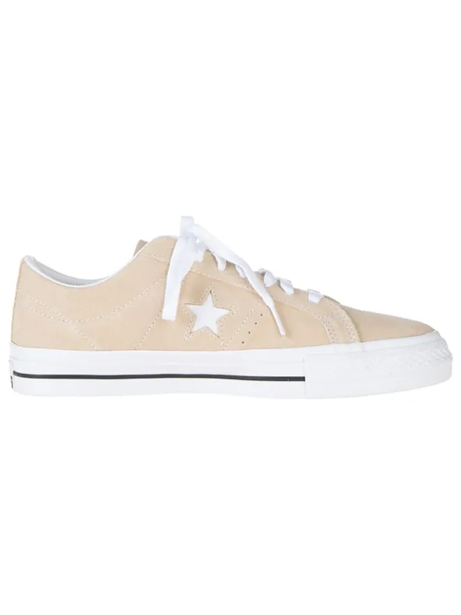 Converse Sneakers^Leder-Sneakers "One Star Pro" in Beige