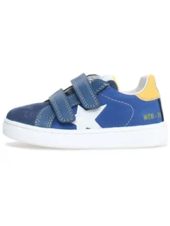 Leder-Sneakers "Pinn" in Blau>Naturino New