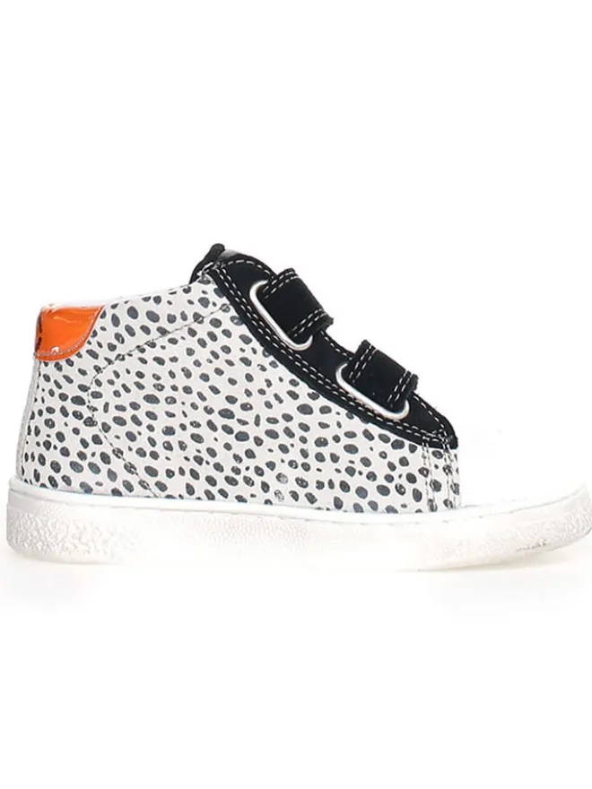 Naturino Sneakers·Sneakers High^Leder-Sneakers "Pinn" in Schwarz/ Weiß