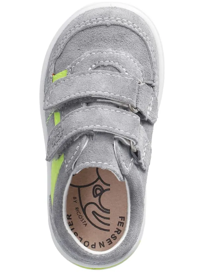 Leder-Sneakers "Pius" in Grau>PEPINO Clearance