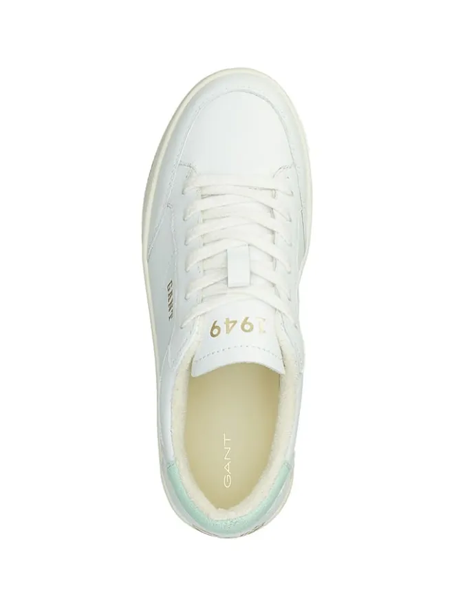 Leder-Sneakers "Prepla" in Weiß>GANT Footwear Outlet