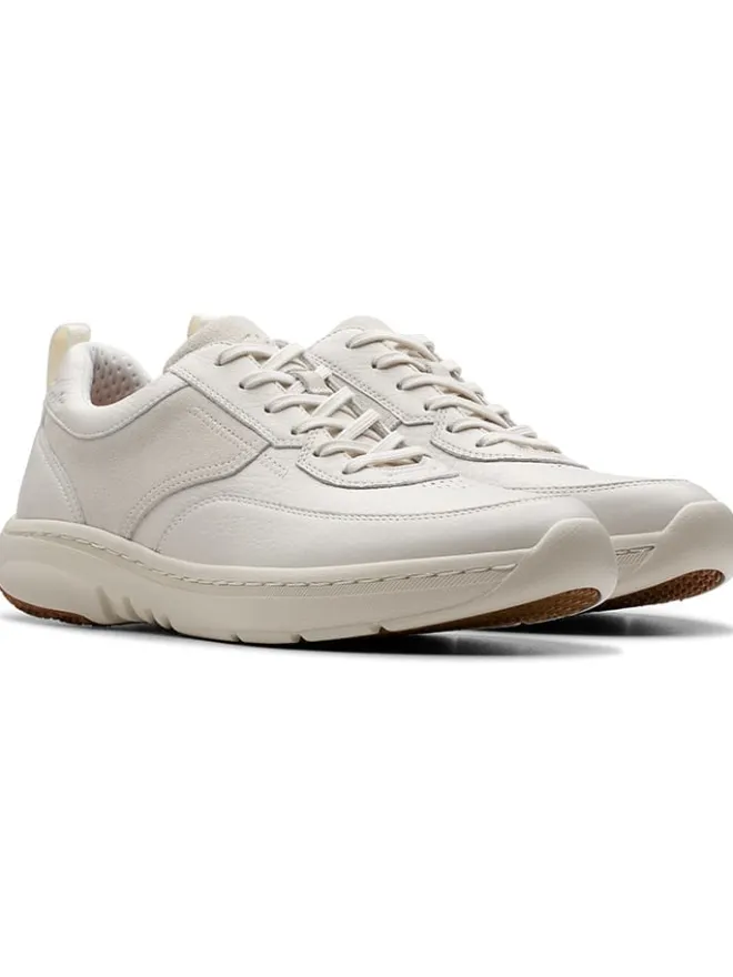 Leder-Sneakers "Pro Lace" in Weiß>Clarks Sale