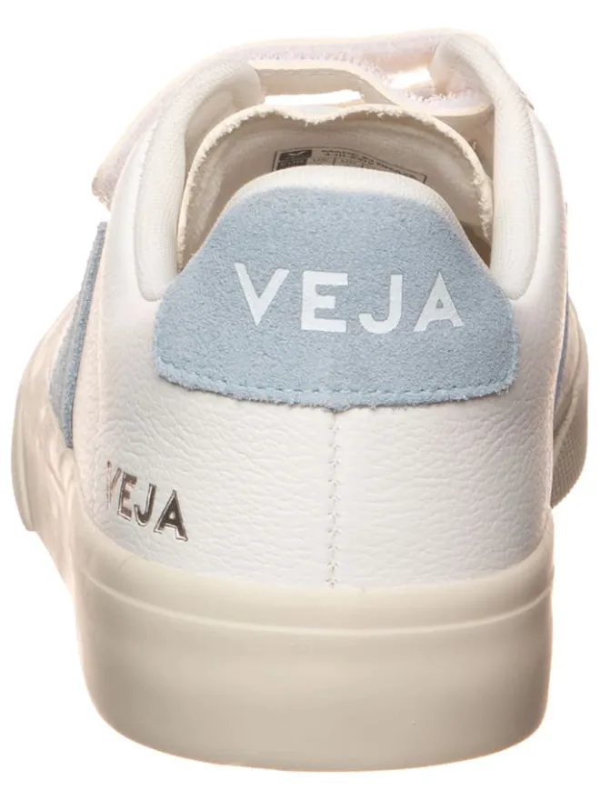 Veja Sneakers^Leder-Sneakers "Recife" in Weiß/ Hellblau