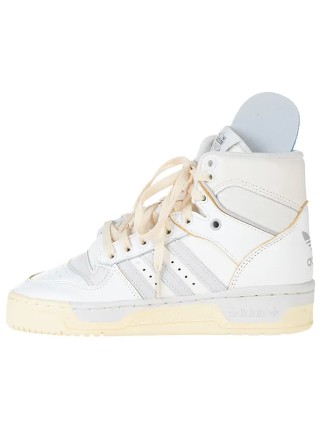 adidas Sneakers|Sneakers^Leder-Sneakers "Rivalry Hi" in Weiß