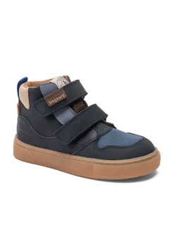 bisgaard Sneakers·Sneakers High^Leder-Sneakers "Roy" in Dunkelblau