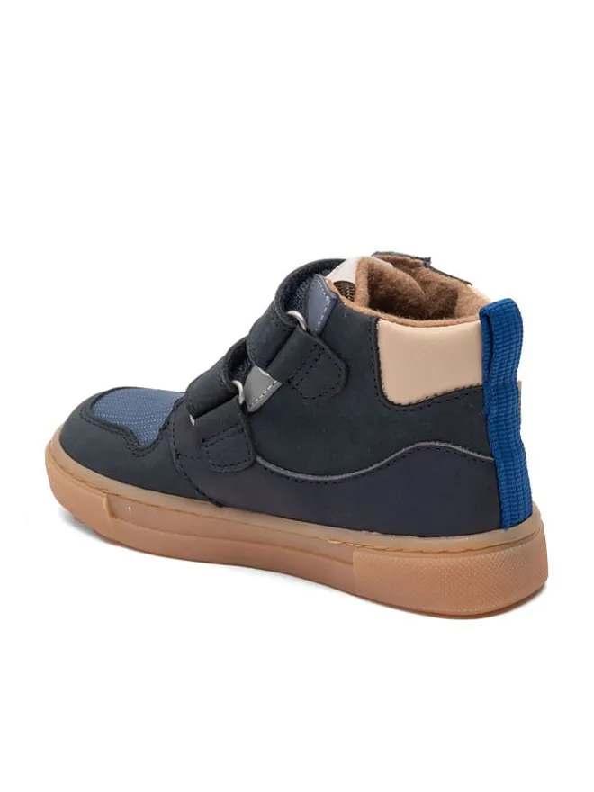 bisgaard Sneakers·Sneakers High^Leder-Sneakers "Roy" in Dunkelblau