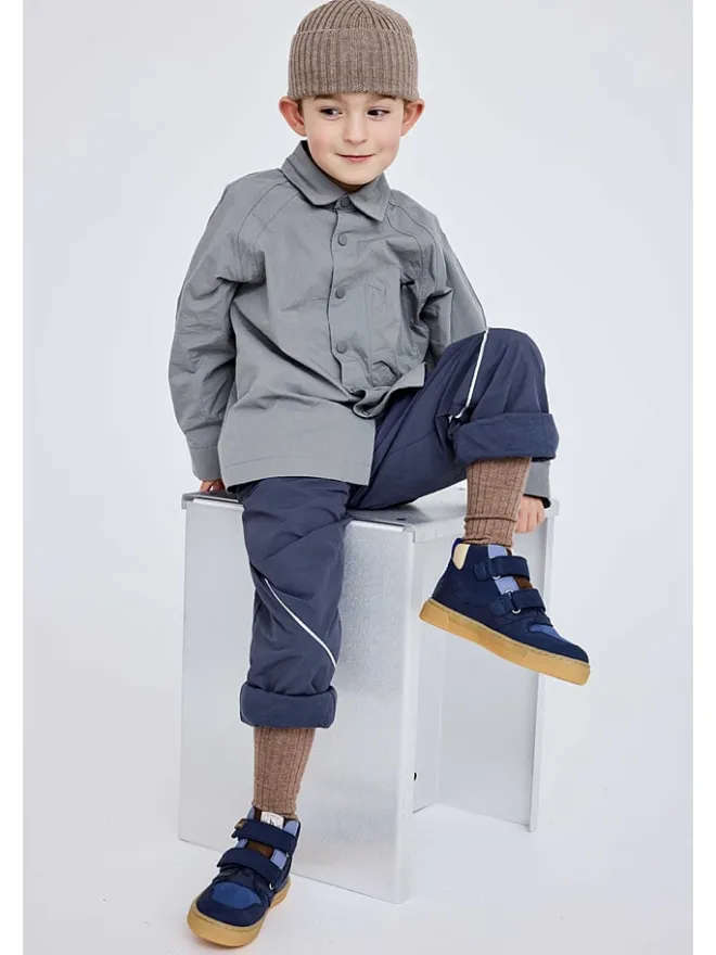 bisgaard Sneakers·Sneakers High^Leder-Sneakers "Roy" in Dunkelblau