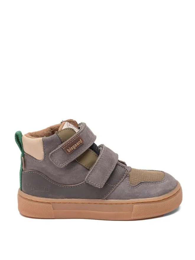 bisgaard Sneakers·Sneakers High^Leder-Sneakers "Roy" in Grau