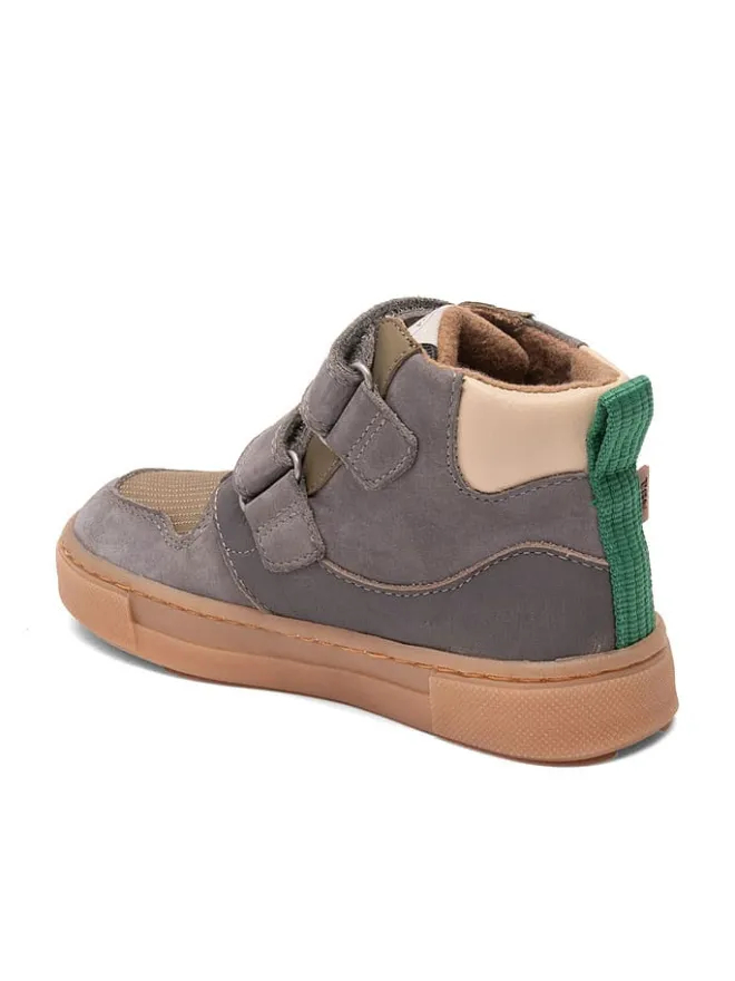 bisgaard Sneakers·Sneakers High^Leder-Sneakers "Roy" in Grau