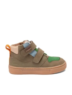 bisgaard Sneakers·Sneakers High^Leder-Sneakers "Roy" in Khaki