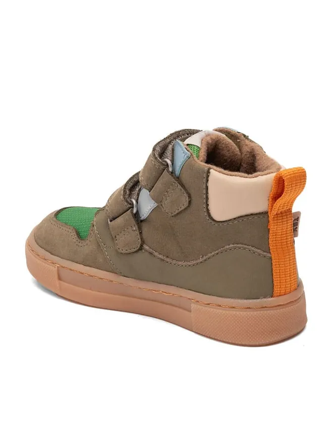 bisgaard Sneakers·Sneakers High^Leder-Sneakers "Roy" in Khaki