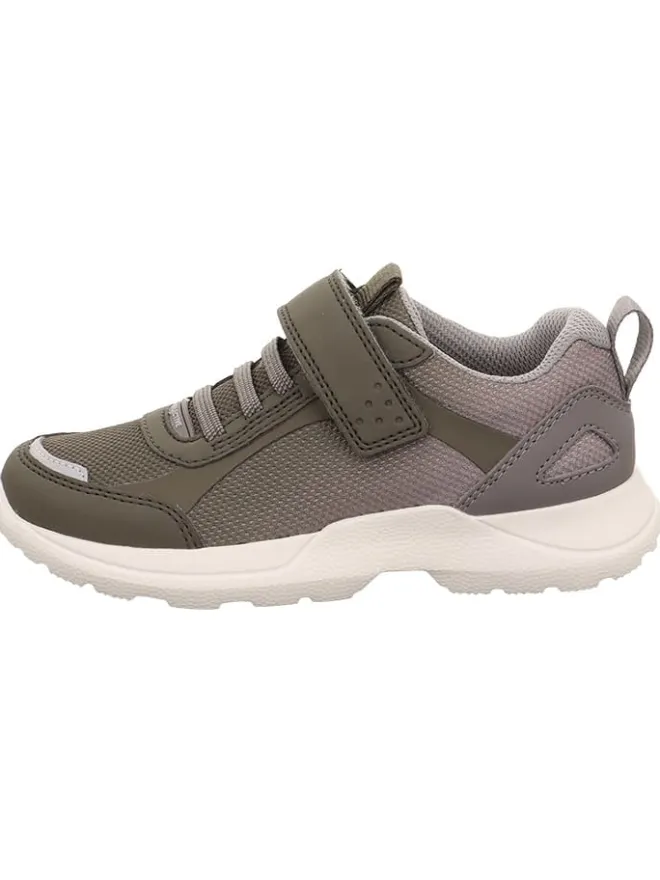 superfit Sneakers·Sneakers Low^Leder-Sneakers "Rush" in Khaki/ Grau