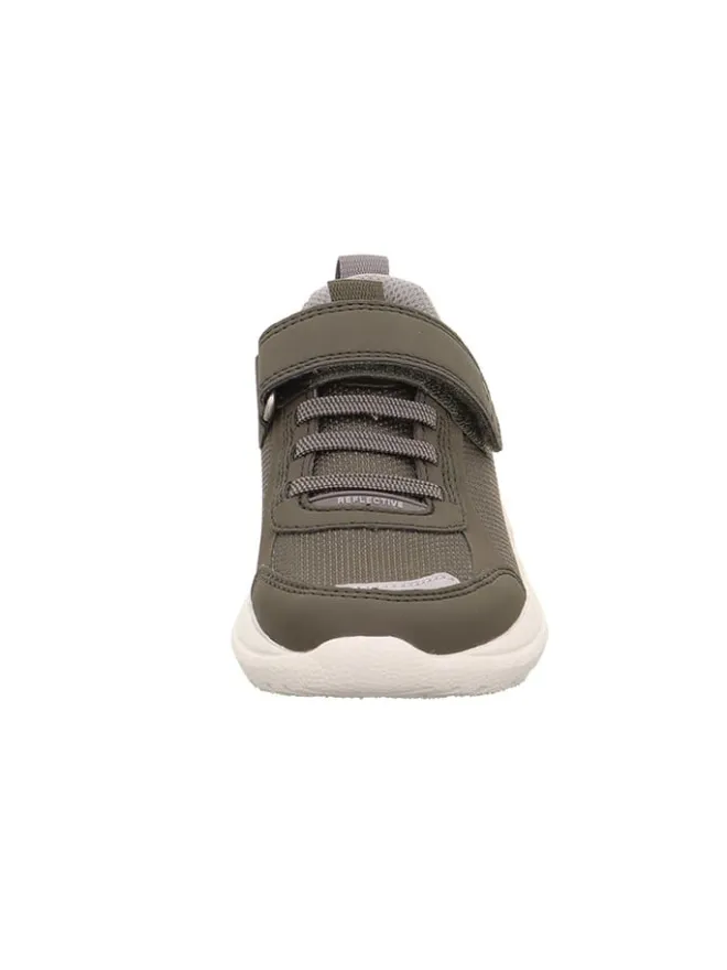 superfit Sneakers·Sneakers Low^Leder-Sneakers "Rush" in Khaki/ Grau
