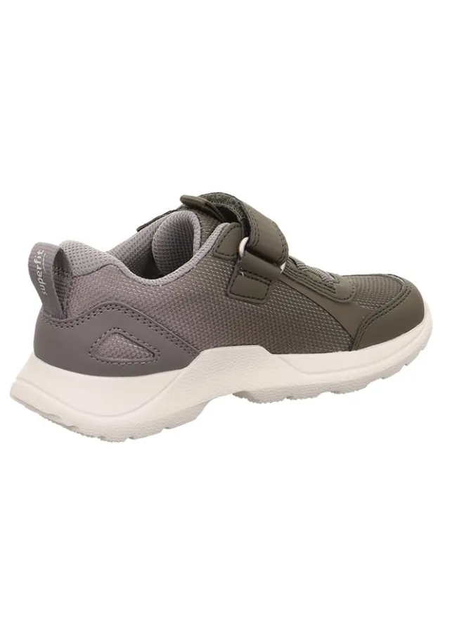 superfit Sneakers·Sneakers Low^Leder-Sneakers "Rush" in Khaki/ Grau