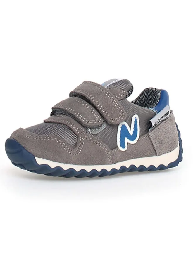 Leder-Sneakers "Sammy 2" in Blau/ Grau>Naturino
