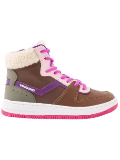 Leder-Sneakers "Senne" in Braun/ Bunt>Vingino Online