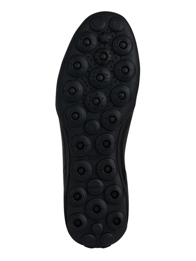 Geox Sneakers^Leder-Sneakers "Snake 2.0" in Schwarz
