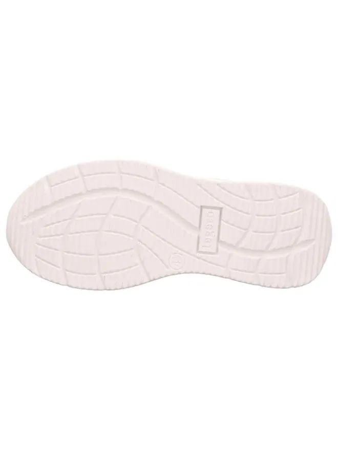 Legero Schnürschuhe^Leder-Sneakers "Sprinter" in Weiß