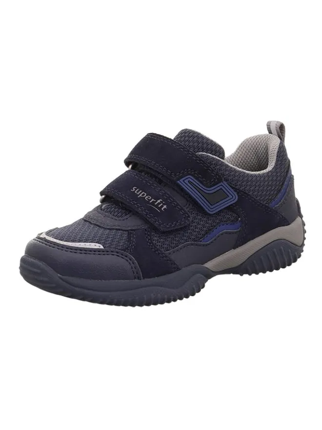 Leder-Sneakers "Storm" in Dunkelblau>superfit Hot