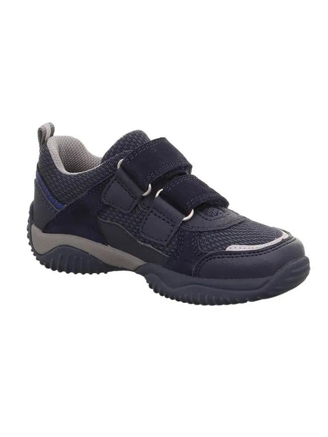 Leder-Sneakers "Storm" in Dunkelblau>superfit Hot