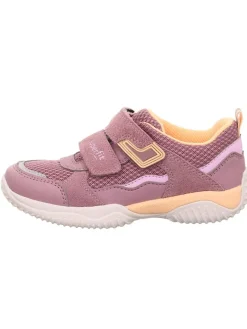 superfit Sneakers·Sneakers Low^Leder-Sneakers "Storm" in Rosa/ Orange