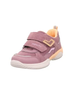 superfit Sneakers·Sneakers Low^Leder-Sneakers "Storm" in Rosa/ Orange
