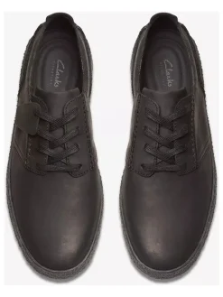 Clarks Schnürschuhe^Leder-Sneakers 