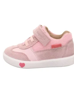 Leder-Sneakers "Supies" in Rosa>superfit Clearance