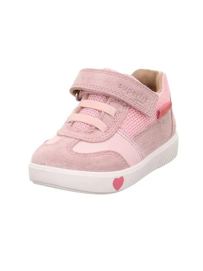 Leder-Sneakers "Supies" in Rosa>superfit Clearance