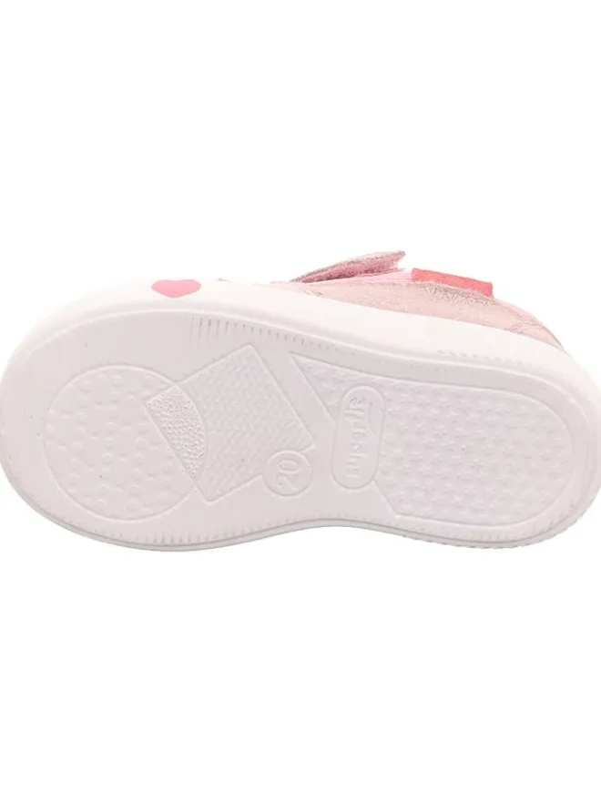 Leder-Sneakers "Supies" in Rosa>superfit Clearance