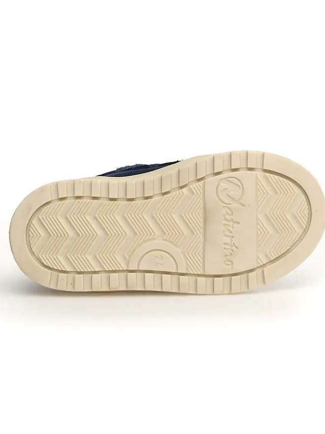 Leder-Sneakers "Tabby" in Dunkelblau>Naturino Discount