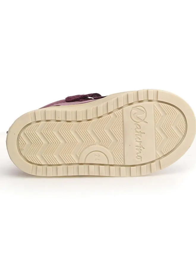 Leder-Sneakers "Tabby" in Lila/ Rosa>Naturino