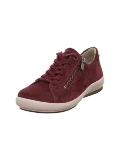 Legero Schnürschuhe^Leder-Sneakers "Tanaro 5.0" in Bordeaux