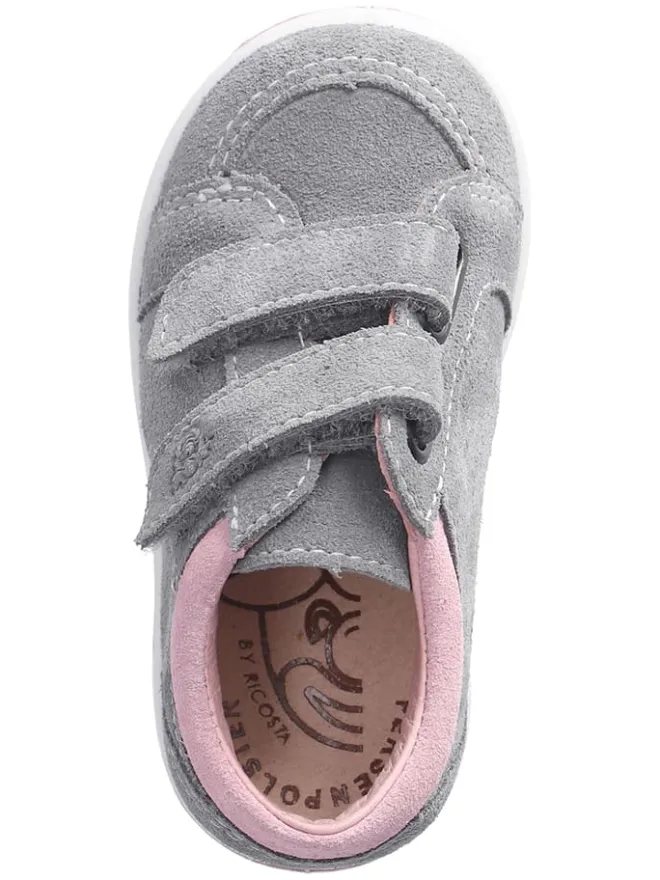 PEPINO Sneakers·Sneakers Low^Leder-Sneakers "Timmi" in Grau/ Rosa