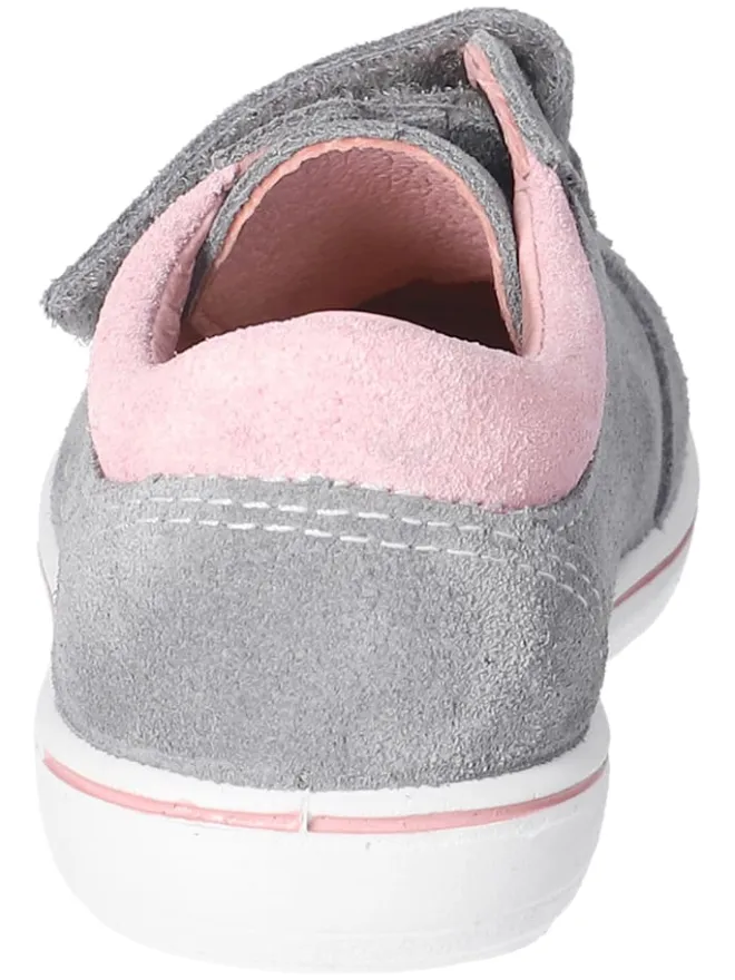 PEPINO Sneakers·Sneakers Low^Leder-Sneakers "Timmi" in Grau/ Rosa