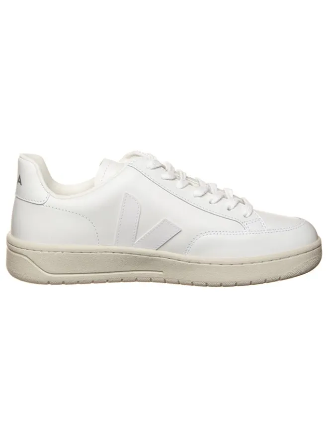 Leder-Sneakers "V 12" in Weiß>Veja Online