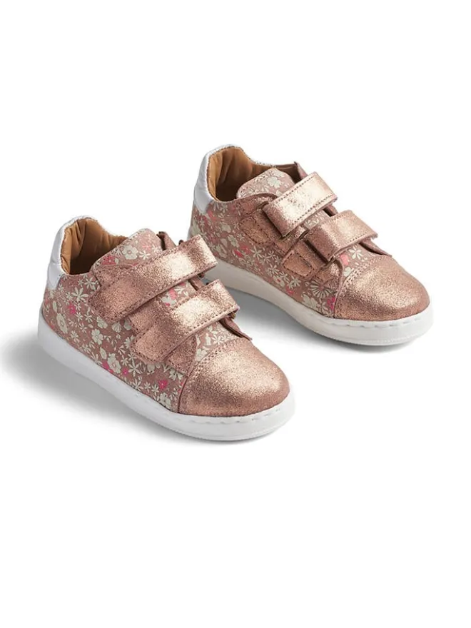 Leder-Sneakers "Velo" in Rosa>Wheat Outlet