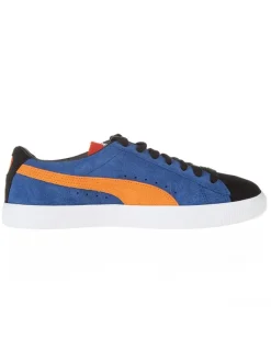 Puma Sneakers^Leder-Sneakers "VTG Teams" in Schwarz/ Blau