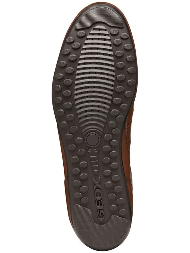 Leder-Sneakers "Wells" in Hellbraun>Geox Online