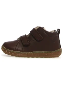 Leder-Sneakers "Windy" in Dunkelbraun>Naturino Discount
