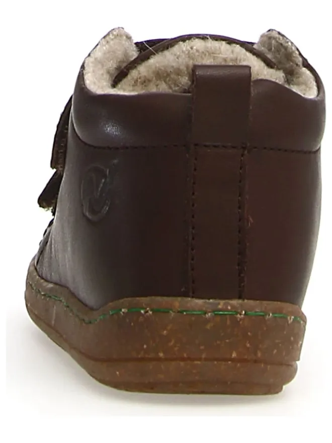 Leder-Sneakers "Windy" in Dunkelbraun>Naturino Discount