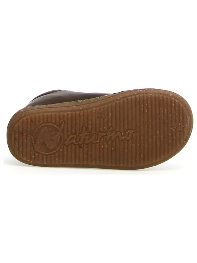 Leder-Sneakers "Windy" in Dunkelbraun>Naturino Discount