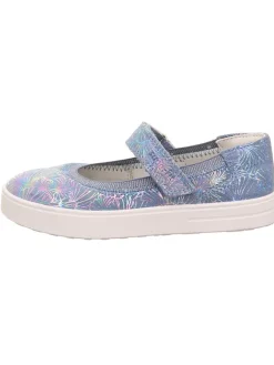 Leder-Spangeballerinas in Hellblau>superfit Clearance