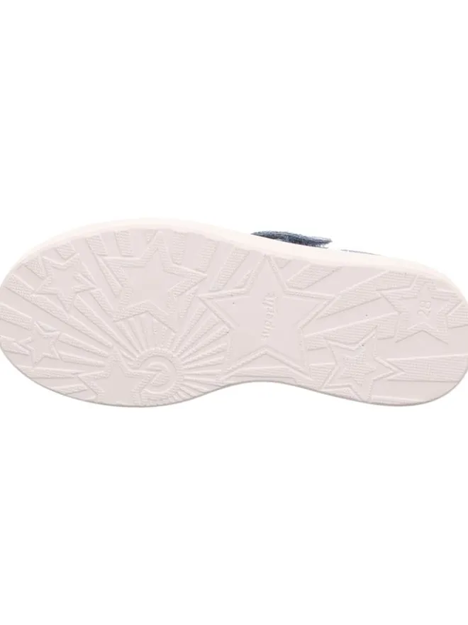 Leder-Spangeballerinas in Hellblau>superfit Clearance