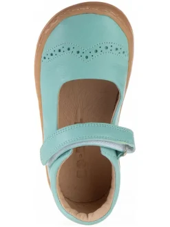 BO-BELL Ballerinas^Leder-Spangenballerinas in Türkis