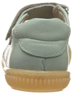 Leder-Spangenballerinas in Hellgrün><noscript><img width=