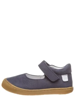 BO-BELL Halbschuhe^Leder-Spangenballerinas in Dunkelblau