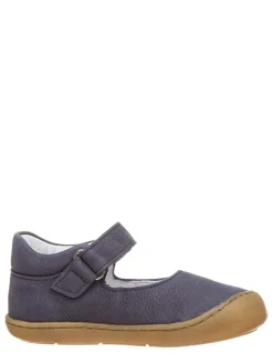 BO-BELL Halbschuhe^Leder-Spangenballerinas in Dunkelblau