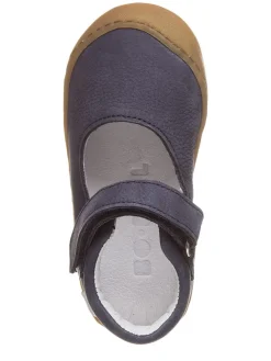 BO-BELL Halbschuhe^Leder-Spangenballerinas in Dunkelblau