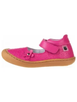 BO-BELL Halbschuhe|Ballerinas^Leder-Spangenballerinas in Pink
